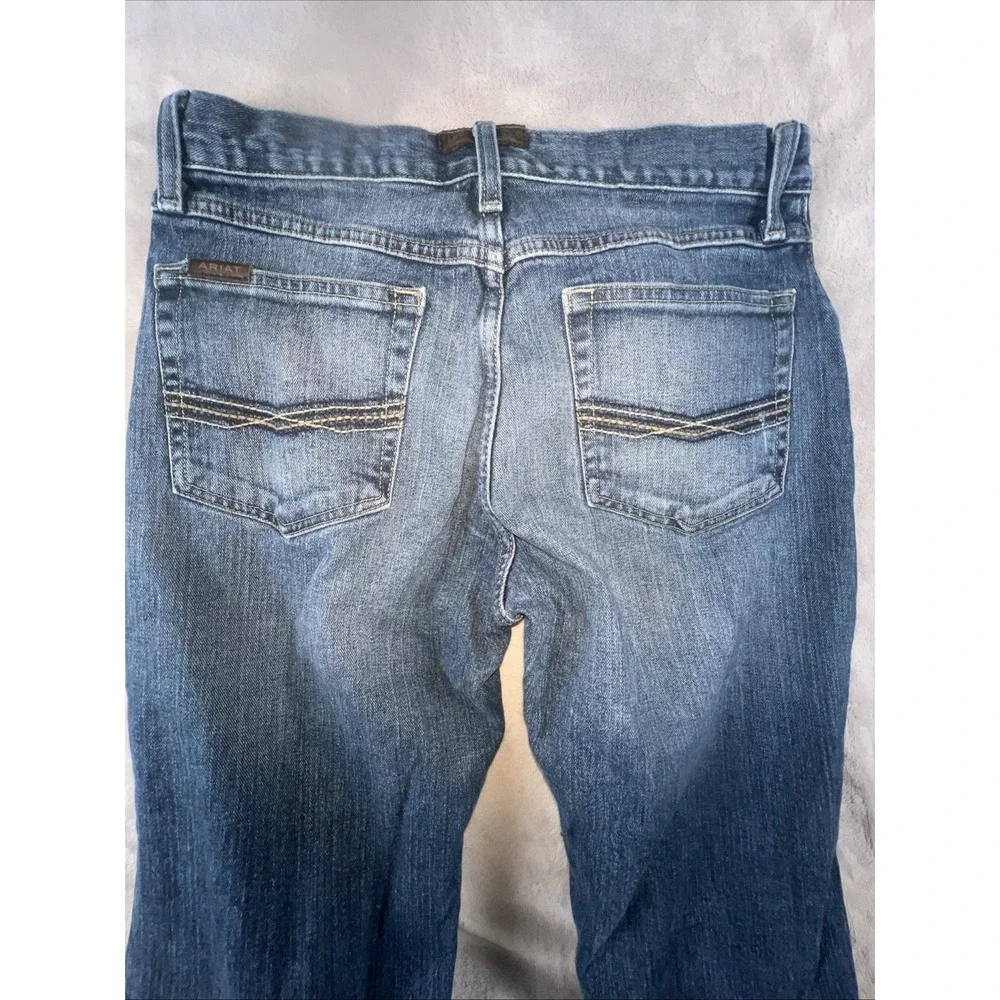 Ariat M4 Relaxed Straight Leg Jeans Men Size 30x36 Workwear Western Denim Cowboy